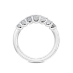 14K 1.7ct Natural Diamond Emerald Cut Wedding Band