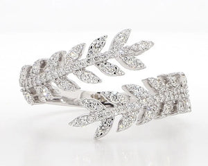 18K Solid Gold Round Lab Grown Diamond 0.61 Carat Band | Riyanika Jewels