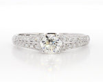 18K Solid Gold Round Lab Grown Diamond 0.71 Carat Engagement Ring | Riyanika Jewels