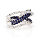 14K 2.1ct Lab Grown Diamond Round Cut Cocktail Ring