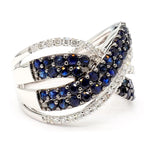 14K 2.42ct Lab Grown Diamond Round Cut Cocktail Ring