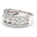 14K 1.69ct Lab Grown Diamond Round Cut Cocktail Band