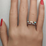 14K 0.09ct Lab Grown Diamond Wedding Band