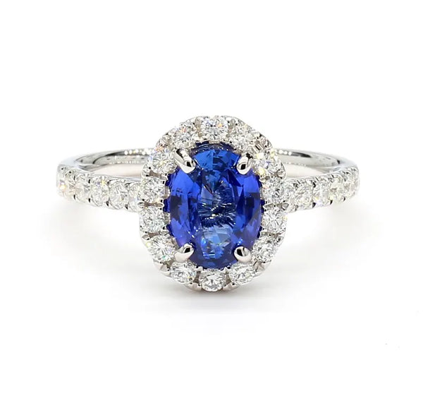 14K 2.07ct Lab Grown Diamond Oval Cut Cocktail Ring