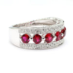 14K 1.69ct Lab Grown Diamond Round Cut Cocktail Band