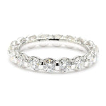 14K 2.51ct Lab Grown Diamond Round Cut Eternity Band