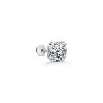 14K Lab Grown Diamond Solitaire Stud Earrings