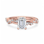 1.5ct Lab Grown Diamond Engagement Ring in 18K Solid Gold | Riyanika