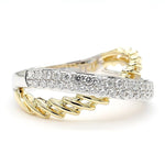 0.52ct Lab Grown Diamond Round Cut Cocktail Band in 18K Solid Gold | Riyanika