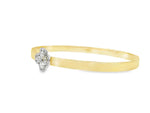 14K 0.6ct Lab Grown Diamond Bangle