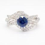 14K 2.72ct Lab Grown Diamond Round Cut Cocktail Ring