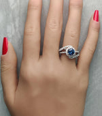 14K 2.72ct Lab Grown Diamond Round Cut Cocktail Ring