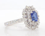 14K 2.36ct Lab Grown Diamond Radiant Cut Cocktail Ring