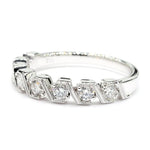 14K 0.52ct Lab Grown Diamond Round Cut Wedding Band