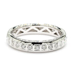 14K 0.5ct Lab Grown Diamond Round Cut Eternity Band