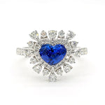 14K 2.36ct Lab Grown Diamond Cocktail Ring