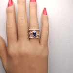 14K 1.73ct Lab Grown Diamond Cushion Cut Cocktail Ring