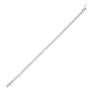 14K 4.5ct Lab Grown Diamond Twisted Tennis Bracelet