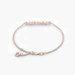 14K Solid Gold Multi-Shape Lab Grown Diamond Bracelet