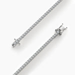 14K Solid Gold Natural Diamond Dainty Tennis Bracelet – 2.00mm Stackable Design for Women