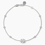 14K 1ct Lab Grown Diamond Bracelet