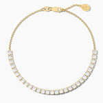 14K Solid Gold 3.00mm Natural Diamond Tennis Bracelet