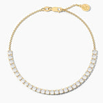 18k Solid Gold 3.00mm Natural Diamond Tennis Bracelet - View 8 | Riyanika Jewels
