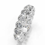 14K Natural Diamond Bezel Ring