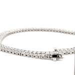 14K Solid Gold Lab Grown Diamond Tennis Necklace