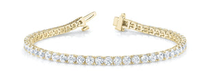 14K 2ct Natural Diamond Tennis Bracelet