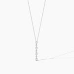 14K Solid Gold Natural Diamond Statement Necklace For Women | Bridal Wedding Necklace