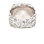 14K 7.35ct Lab Grown Diamond Pave Ring