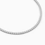 18k Solid Gold Natural Diamond Tennis Bracelet - View 8 | Riyanika Jewels