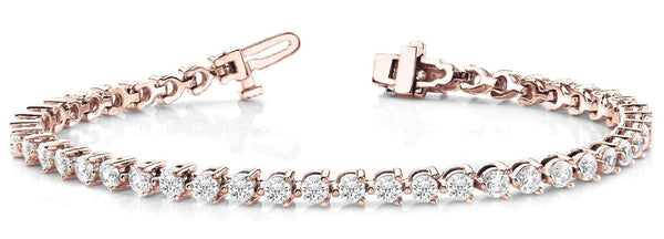 14K 2ct Lab Grown Diamond Tennis Bracelet