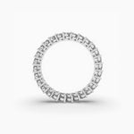 18k Solid Gold Marquise Cut Natural Diamond Band - View 7 | Riyanika Jewels