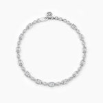 14K Natural Diamond Bezel Tennis Bracelet