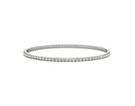 14K 1.75ct Natural Diamond Eternity Bangle