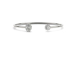 14K 1.5ct Natural Diamond Bangle