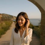 18K Solid Gold 1.00 CTW Natural Diamond Flexi Half Bangle – Stackable Jewelry - View 9 | Riyanika Jewels