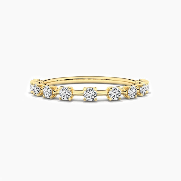 18K Lab Grown Diamond Round Cut Ring