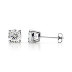 14K 1ct Lab Grown Diamond Cushion Cut Stud Earrings