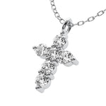 14K 1.2ct Natural Diamond Pendant Necklace