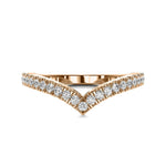 14K 1ct Natural Diamond Wedding Band