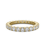 18K Solid Gold 0.50 CT Natural Diamond Eternity Wedding Band