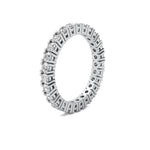 18K Solid Gold 1.20CT Natural Diamond Eternity Band - Detail | Riyanika Jewels