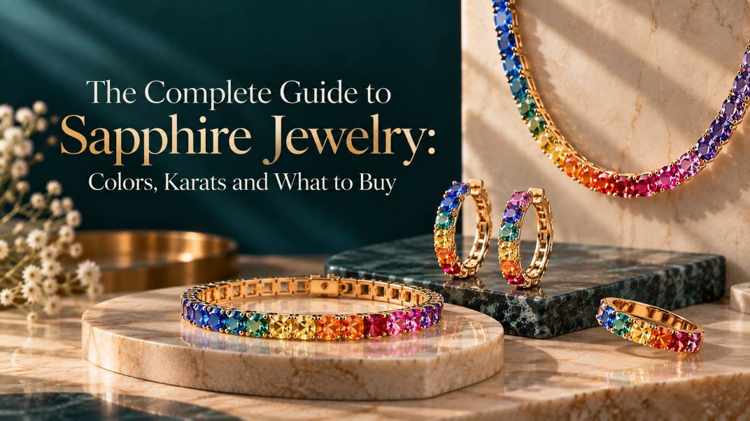 The Complete Guide to Sapphire Jewelry: Colors, Karats and What to Buy - Riyanika Jewels