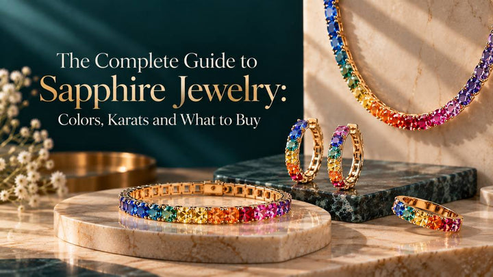 The Complete Guide to Sapphire Jewelry: Colors, Karats and What to Buy - Riyanika Jewels