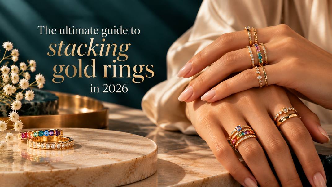 The Ultimate Guide to Stacking Gold Rings in 2026 - Riyanika Jewels