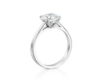14K 2.5ct Lab Grown Diamond Round Brilliant Cut Solitaire Engagement Ring