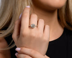18K 2.5ct Lab Grown Diamond Round Brilliant Cut Solitaire Engagement Ring